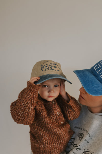 two-toned hat